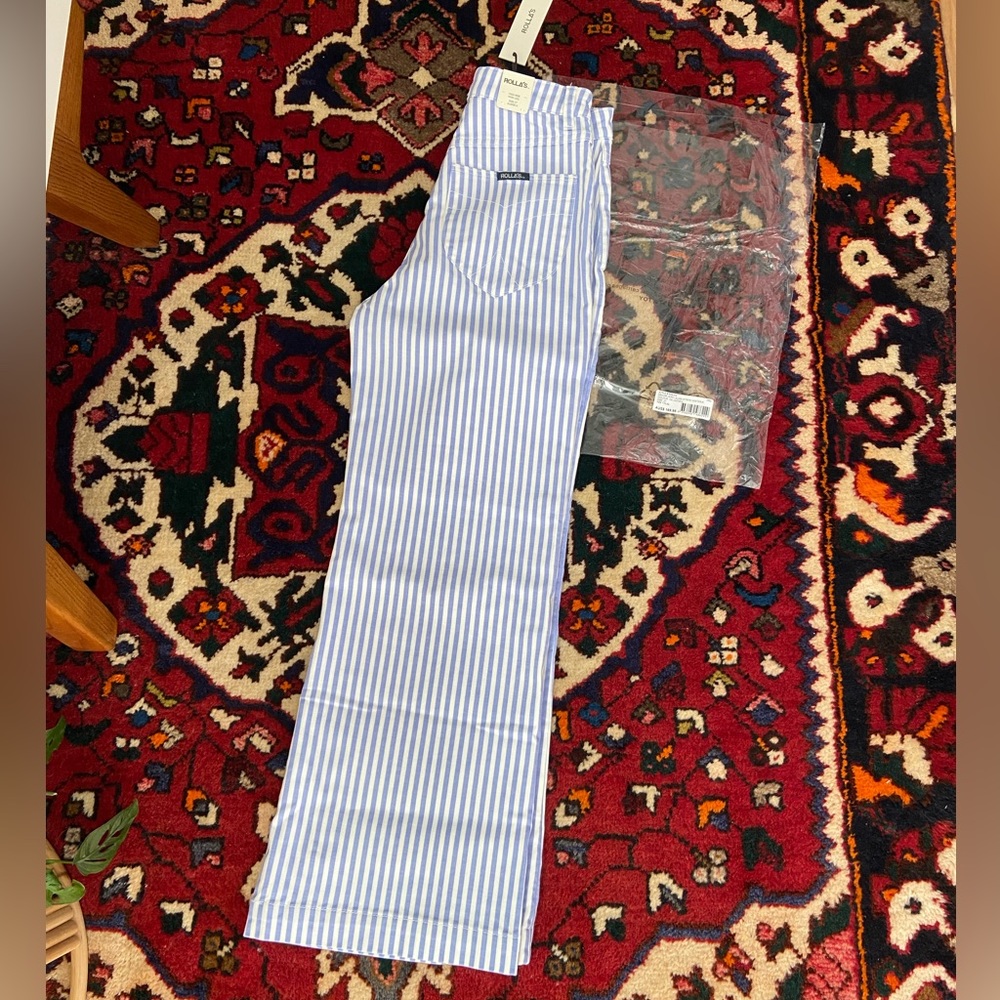 Rolla’s Sailor Jean Laura Stripe Wisteria